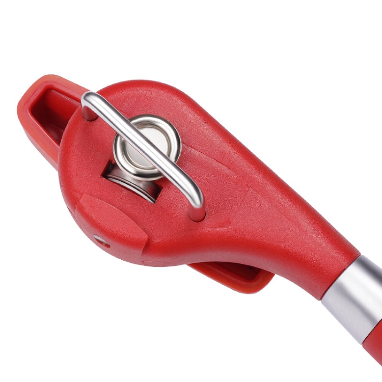 Cross-border amazon safety can opener can opener open bottle opener screwdriver high carbon steel cutting head red